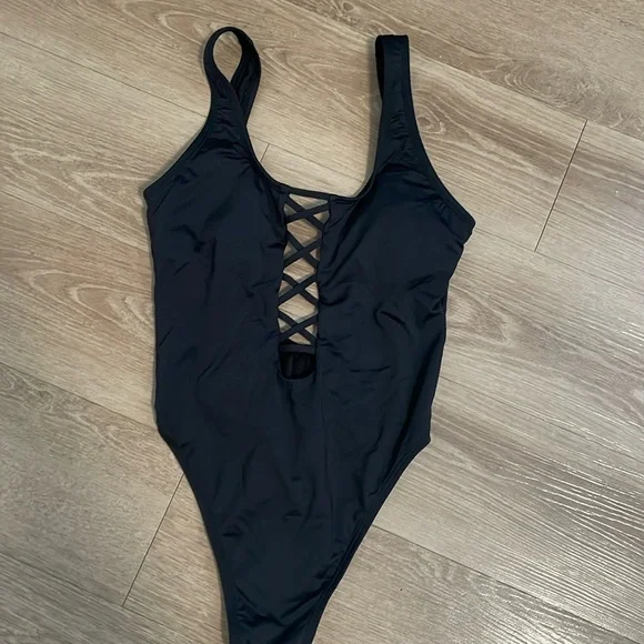 The Bikini Lab black one piece swimsuit - Picture 3 of 5